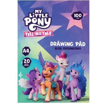 BLOK RYSUNKOWY MY LITTLE PONY A4/20ARK 100g 2912