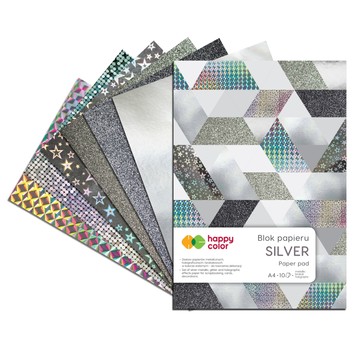 BLOK SILVER A4/10K 250-230G 7153 A'5