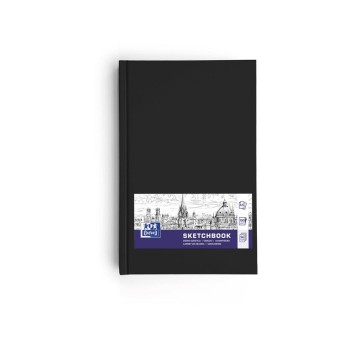 BLOK SZKICOWNIK A5/96K OXFORD ART CZARNY 400152622