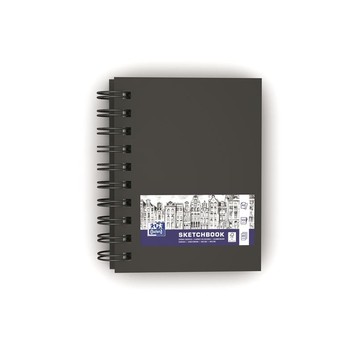 BLOK SZKICOWNIK A6/80K OXFORD ART CZARNY 400152649