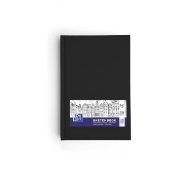BLOK SZKICOWNIK A6/96K OXFORD ART CZARNY 400152626