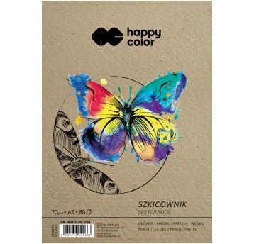 BLOK Szkicownik na spirali 135x205mm 80ark 9098