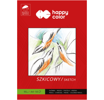BLOK SZKICOWY MŁODY ARTYSTA A4/50K 90G 7712