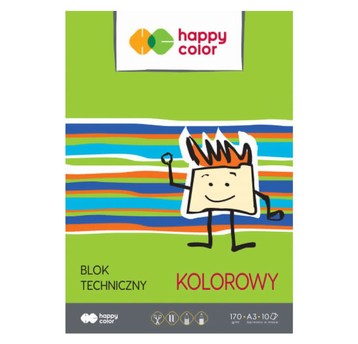 BLOK TECH. A3/10 KOLOR HAPPY COLOR 170G A'10 6446