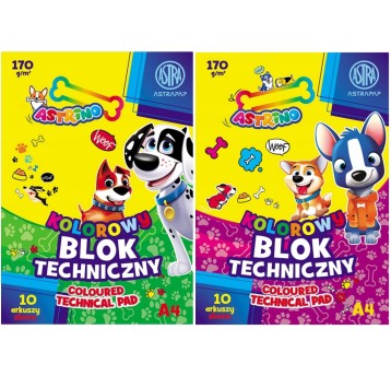 BLOK TECH KOLOR. BARW.W MASIE A4/10 170G 3650 A'10