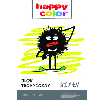 BLOK TECHNICZNY A3/10 BIAŁY A'10 6422