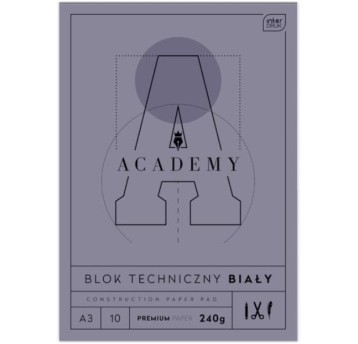 BLOK TECHNICZNY A3/10K 240G ACADEMY 1731 A'10