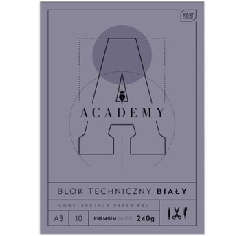 BLOK TECHNICZNY A3/10K 240G ACADEMY 1731 A'10