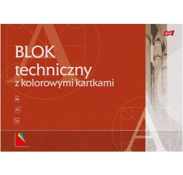 BLOK TECHNICZNY A3/10K KOLOR 1016 A"10