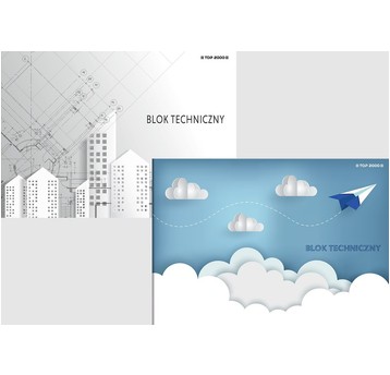 BLOK TECHNICZNY A4/10K 140G BASIC 400184493 A'10