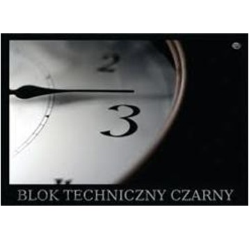 BLOK TECHNICZNY A4/10K CZARNY A'10 3720