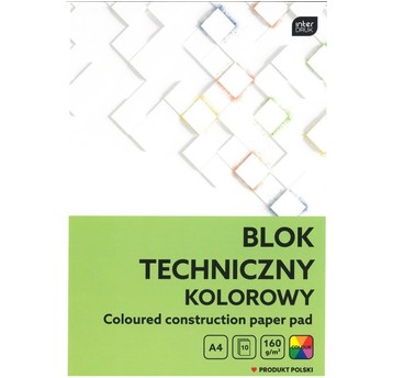 BLOK TECHNICZNY A4/10K KOLOR 160G BARW.W MAS. A'10