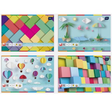 BLOK TECHNICZNY A4/10K KOLOR 160G BARW.W MAS. A'10