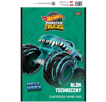 BLOK TECHNICZNY A4/10K MATTEL HOT WHEELS 9064