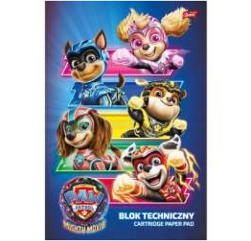 BLOK TECHNICZNY A4/10K PSI PATROL 0771 A'10