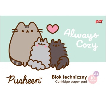 Blok techniczny A4/10K PUSHEEN 3307 A'10