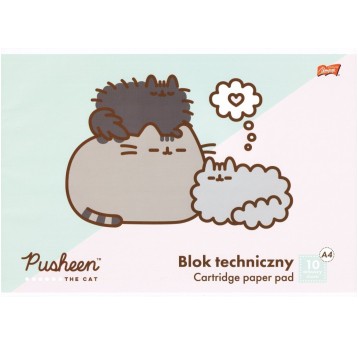 BLOK TECHNICZNY A4/10K PUSHEEN 8037 A'10