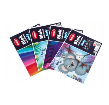 BLOK TECHNICZNY BIALY A4/10K 4423 A'10