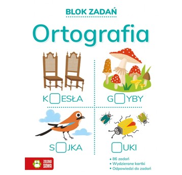 Blok zadań. Ortografia nw 9788382406351