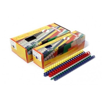 BO GRZBIETY PLAST. 28,5MM NIEBIESKIE 50SZT