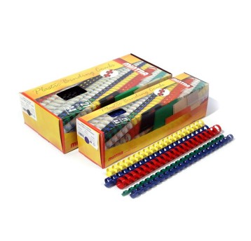 BO GRZBIETY PLAST. 5MM NIEBIESKIE 100SZT.