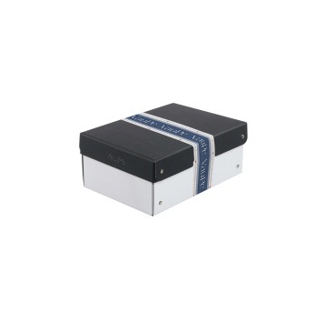 BOX DOMINO A5/100MM CZARNY-BIAŁY 3008
