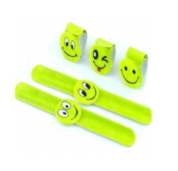 BRANSOLETKA ODBLASKOWA 22CM Z BUŹKĄ 8420 A'50