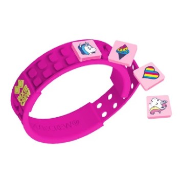 BRANSOLETKA SILIKONOWA PIXIE CREW PINK UNI 0905