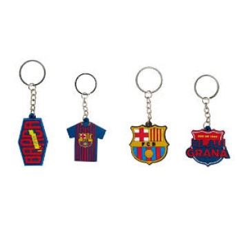 BRELOCZEK GUMOWY FC-200 FCB BARCA 6 7089