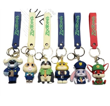 BRELOK GUMOWY ZOOTOPIA A"12 5835