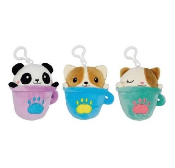 Brelok kubek Zwierzątko mix 9 - display