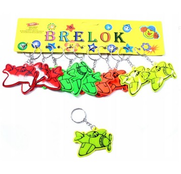 BRELOK ODBLASKOWY SAMOLOT ZA KPL D42528 (12) 2223