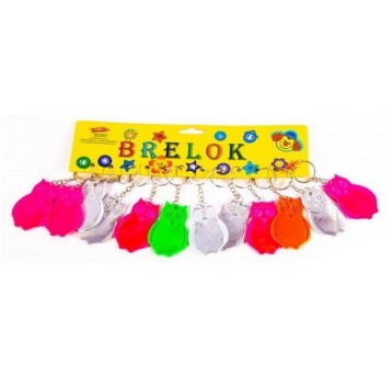 BRELOK ODBLASKOWY SOWA/SŁO ZA KPL D39594 (12) 8860