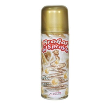 BROKAT W SPRAYU 250ML ZŁOTY 1231