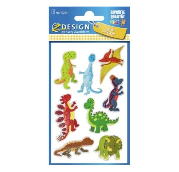 BROKATOWE NAKLEJKI DINOZAURY 57293