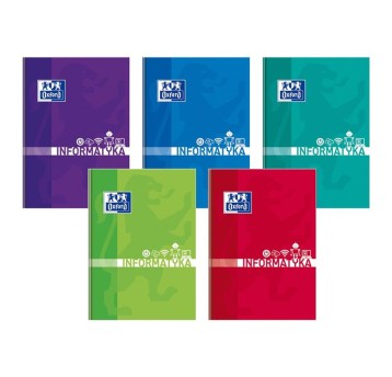 BRULION A5/80 KRATKA OXFORD INFORMATYKA 0854