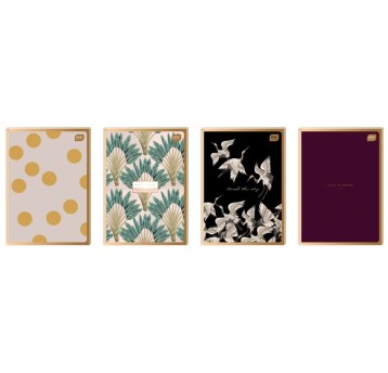 BRULION A5/96 KRATA METALLIC SATIN GOLD 4241