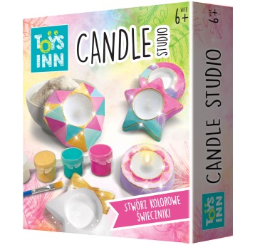 Candles Studio gipsowe świeczniki 7847