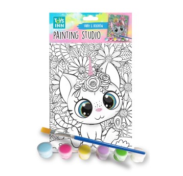 Canvas Kotek zestaw do malowania 9438