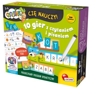 CAROTINA CIĘ NAUCZY! 10 GIER Z CZYTANIEM 6554
