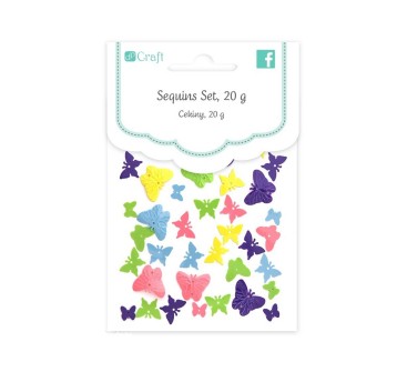 CEKINY - MOTYLKI MIX, 20 G. 1408 A'12