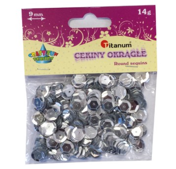 CEKINY OKR.9MM/14G SREBR. CM9S