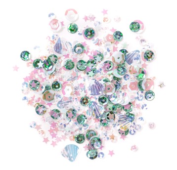 CEKINY OPALIZUJACE MIX 15G MERMAID 1554 A'6