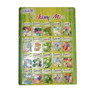 Cekiny pastel WMT-102(27)-mix 3976