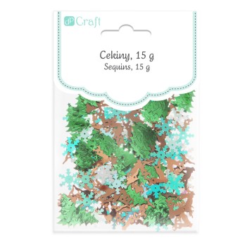 CEKINY - ŚWIĘTA MIX 15 G 0300