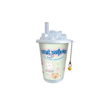 Chusteczki nawilżające w puszce-shake Animals A'12