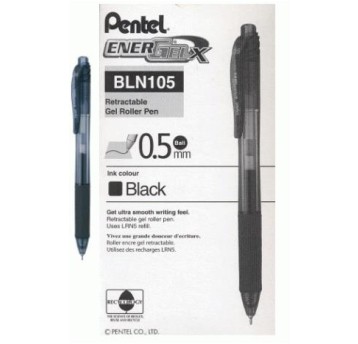 CIENKOPIS KULK ENERGEL CZARNY 0,5MM BLN105-A A'12