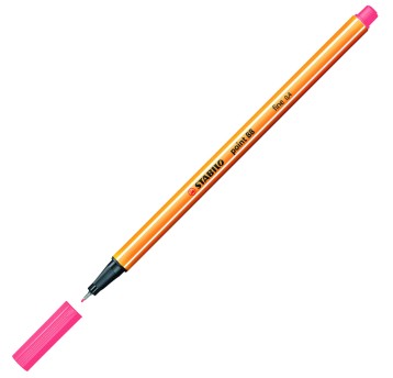 CIENKOPIS STABILO 88/040 NEON CZERWONY A'10 8568