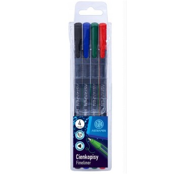 CIENKOPISY TRÓJKĄTNE 0,4MM ASTRAPEN 4SZT 3060