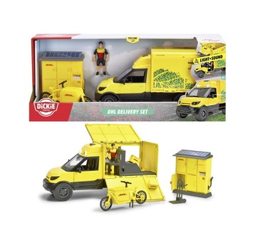 CITY ZESTAW Z POJAZDEM DHL 25 CM 9152